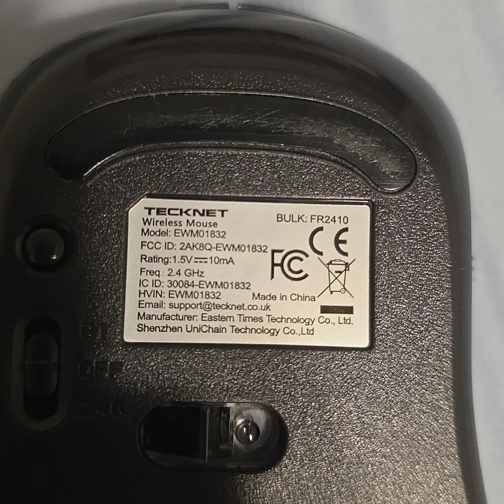 Tecknet Wireless Mouse